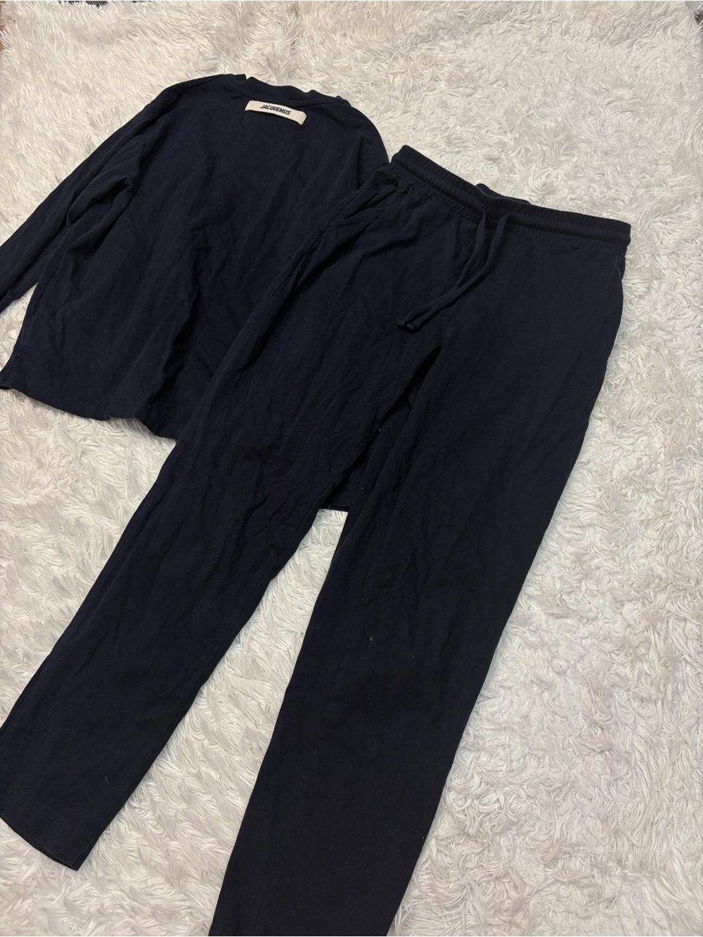 Jacquemus Air France Pajama Set Navy - Picture 4 of 5